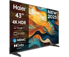 Televizorius 43" Haier H43K85FUX (2025)