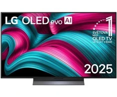 LG OLED evo AI OLED48C54LA.AEU Televizorius 121,9 cm (48") 4K Ultra HD Smart TV Wi-Fi Juodas