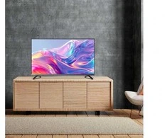 CHiQ U50QST televizorius 50", UHD, QLED, itin plonas, „Google TV“, DLG 120 Hz, „Dolby Audio“, berėmės, metalinio paviršiaus