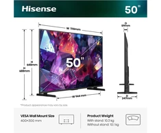 Televizorius Hisense 50"