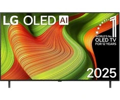 LG OLED55B56LA 55" 4K išmanusis televizorius, OLED, tobula juoda spalva, „webOS“, dirbtinio intelekto „Magic Remote“, HDMI 2.1, USB, „Wi-Fi“, „Bluetooth“
