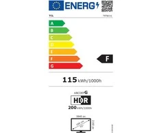 TCL 4K QLED televizorius | 75T8C | 75 | Išmanusis televizorius | „Google TV“ | Juoda