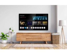 „Televizorius Sencor SLE 65US850TCSB“ LED 65 colių įstrižainės 4K „Ultra HD“ „WebOS“ televizorius