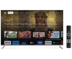 Televizorius Strong Strong SRT 50UF8733 127 cm (50") 4K Ultra HD Smart TV Wi-Fi Metaliczny, Sidabrinė 350 cd/m