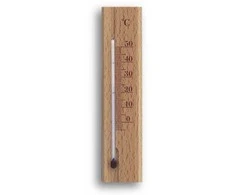 Patalpų termometras pagamintas iš buko TFA 12.1032.05