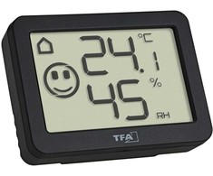 TFA 30.5055.01 - Digital thermometer with hygrometer - juodas