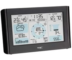 TFA Belaidė orų stotis su vėjo ir lietaus matuokliu WEATHER PRO 35.1161.01