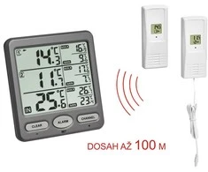 Orų stotis TFA TFA 30.3062.10 Trio Belaidis termometras - 30.3062.10
