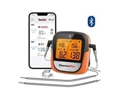 ThermoPro TP-902, oranžinės ir juodos spalvos