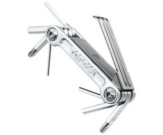 TOPEAK tool MINI 9 PRO with case sidabrinis