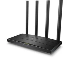 TP-LINK Maršrutizatorius Archer A6 AC1200 Wireless 802.11ac/1200Mbps LAN/WAN Juodas EU