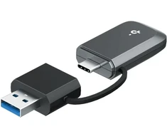 TP-LINK BE3600 Dual Band Wi-Fi 7 Mini Wireless USB Adapteris | Archer TBE230U | 2.4 GHz, 5 GHz | 802.11ax | MU-MiMO No | no PoE | Antenna type Internal