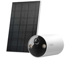 TP-LINK | Saulės energija varoma apsaugos kamerų rinkinys | Tapo C410 rinkinys | Kulka | 3 MP | 3.17mm/F1.65 | IP65 | H.264 | „MicroSD“ kortelė, iki 512 GB