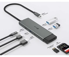 TP-LINK USB C tipo 7 viename šakotuvas | UH7021C