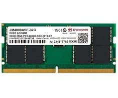 RAM TRANSCEND 32GB JM DDR5 4800 SO-DIMM 2Rx8 2Gx8 CL40 1,1V