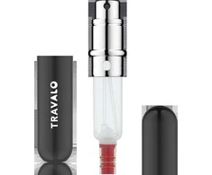 Travalo Classic refillable perfume atomizer Juodas 5 ml