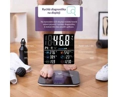 Svarstyklės TrueLife išmanioji technologija W7 BT juodos spalvos