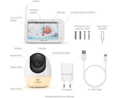 TrueLife NannyCam R4 Pro baby monitorius