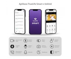 TLF Elektroninė kūdikio stebėjimo TrueLife NannyCam S3 Smart