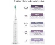 TrueLife SonicBrush Clean30 Baltas Adult Oscillating dantų šepetėlis