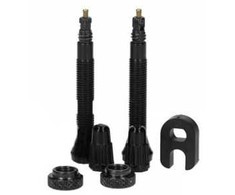 Tubeless Pirelli valves 60mm, juodas, 2 pcs