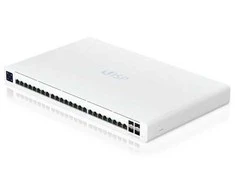 Šakotuvas Ubiquiti UISP-S-Pro-EU | Jungiklis | 24x RJ45 1000Mb/s, 16x pasyvus PoE 27V, 4x SFP+, 220W
