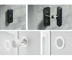 UBIQUITI G4 DOORBELL PRO POE RINKINYS Juodas PREMIUM UNIFI DURŲ SKARPAS SU INTEGRUOTU POE IR POE varpeliu, skirtu MONTAVIMUI „Plug and Play“