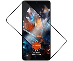 Fixed Ultra odporne grūdintas stiklas FIXED Armor su aplikatorem przeciwkurzowym i warstwą AR pro Samsung Galaxy S26 juoda