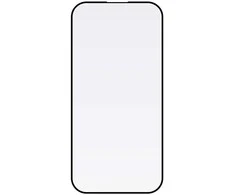 Fixed Fiksuoti šarvai | Ekrano apsauga | Apple | iPhone 15 / iPhone 16 | Grūdintas stiklas | Juodas