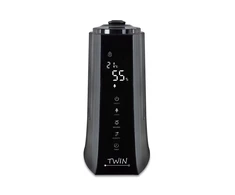 Ultragarsinis oro drėkintuvas Airbi TWIN, juodos spalvos | BI3221