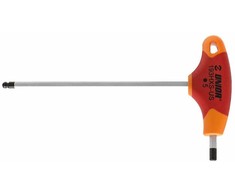 UNIOR inbus wrench with T-handle and ball 3