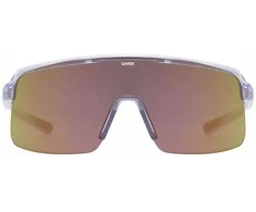 Akiniai Uvex dyrt clear violetinė / mirror red