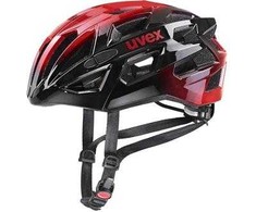 Šalmas Uvex Race 7 juodas red-51-55CM