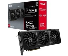 Vaizdo plokštė ASUS Prime -RX9070XT-O16G AMD Radeon RX 9070 XT 16 GB GDDR6