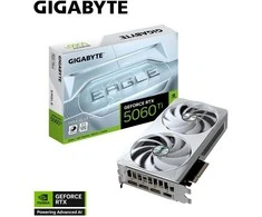 Vaizdo plokštė Gigabyte GeForce RTX 5060 Ti EAGLE OC ICE 16GB (GV-N506TEAGLEOC ICE-16GD) - Grafikos plokštė