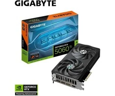 GIGABYTE GeForce RTX 5060 Ti EAGLE OC 8GB GDDR7 vaizdo plokštė, 3xDP, 1xHDMI