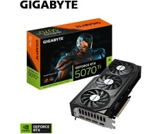 Vaizdo plokštė „Gigabyte GeForce RTX 5070 Ti WINDFORCE OC V2 16G“ | NVIDIA | 16 GB | „GeForce RTX 5070 Ti“ | GDDR7 | HDMI jungčių kiekis: 1 | PCI-E 5.0