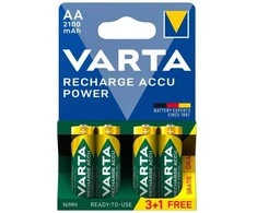Varta LR6/4BP 2100 mAh Paruošta naudoti