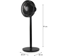 Ventiliatorius DOMO DO8157 Stand fan 2in1 30 cm