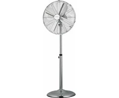 Orava SF-200 X metalinis stovas ventiliatorius, 3 greičio nustatymai, automatinis sukimasis, sidabrinis