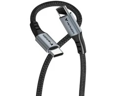 Verbatim cable Sync &amp; Charge USB-C to USB-C 60W 120 cm, Juodas