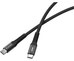 Verbatim Magnetic Sync &amp; Charge Cable USB-C to USB-C 60W 120 cm Juodas