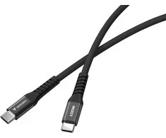 „Verbatim“ magnetinis sinchronizavimo ir įkrovimo kabelis USB-C į USB-C, 100 W, 120 cm, Juodas