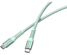 „Verbatim“ magnetinis sinchronizavimo ir įkrovimo kabelis USB-C į USB-C, 100 W, 120 cm, Žalias