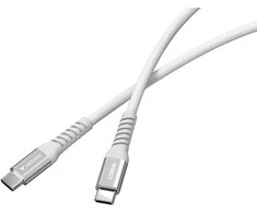 „Verbatim“ magnetinis sinchronizavimo ir įkrovimo laidas USB-C į USB-C, 100 W, 120 cm, pilkas