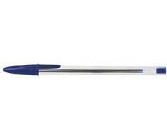 VICTORIA Ballpoint pen, mėlynas, 0,7mm, with cap, 50pcs