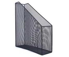 VICTORIA Wire magazine rack, juodas