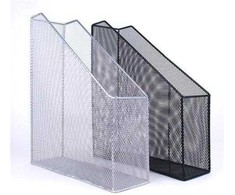 VICTORIA Wire magazine rack, juodas