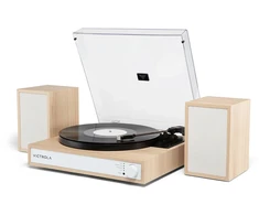 Victrola VTS-1300-NAT-INT Harmony Turntable, rusvai gelsvas