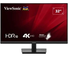 Monitorius ViewSonic VA3208-4K-HD – 32 colių | IPS | 4K UHD | 4 ms | 60 Hz | HDR400, HDMI